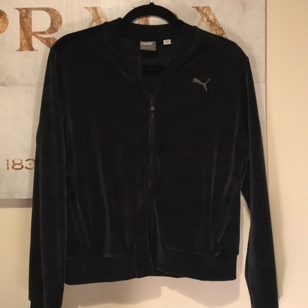 Brand new velour Puma zip-up